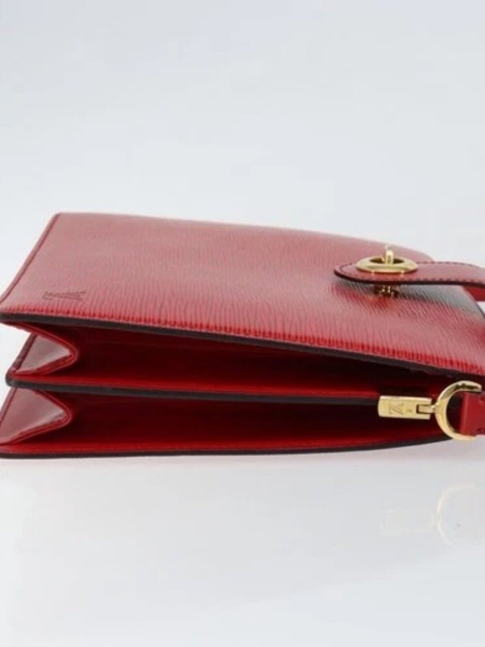 LOUIS VUITTON Epi Capuchin Shoulder Bag Red - Picture 3 of 16